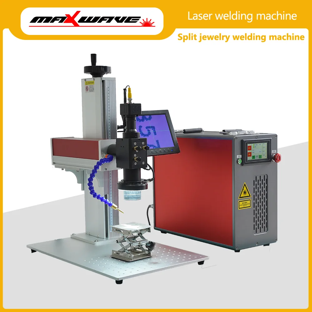 Desktop QCW Laser Welder for Jewelry and Glasses, Compact Design, Stable Performance, No CCD Monitor Included