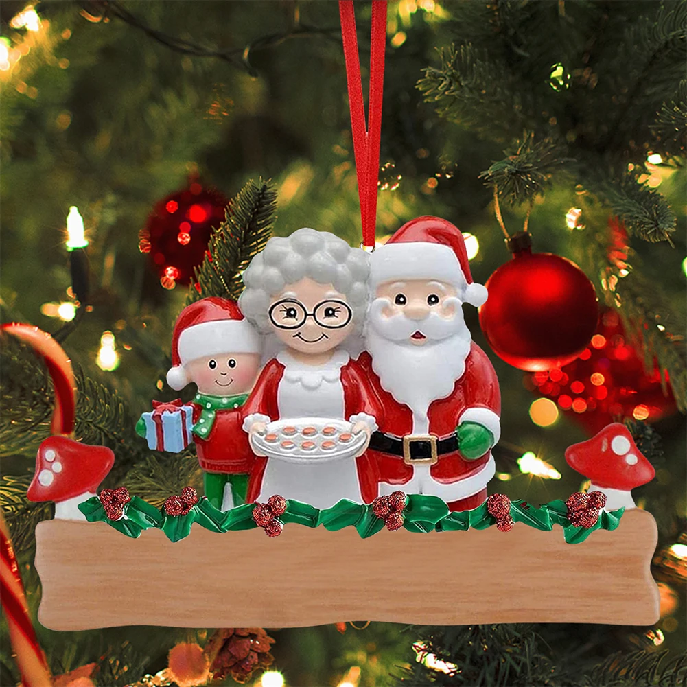 ตกแต่งคริสต์มาสวันหยุด Navidad ต้นไม้แขวนตกแต่ง 2025 Home Custom Snowman ตกแต่งคริสต์มาส