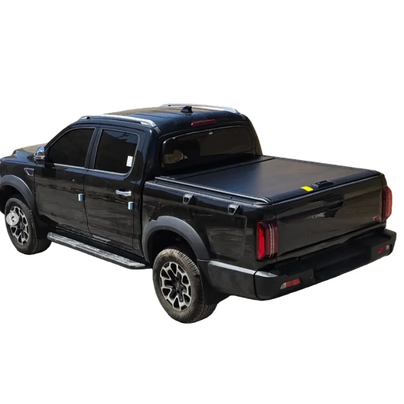 

Aluminum Alloy Roller Shutter Tonneau Cover Waterproof No-Drill Installation Pickup Trucks
