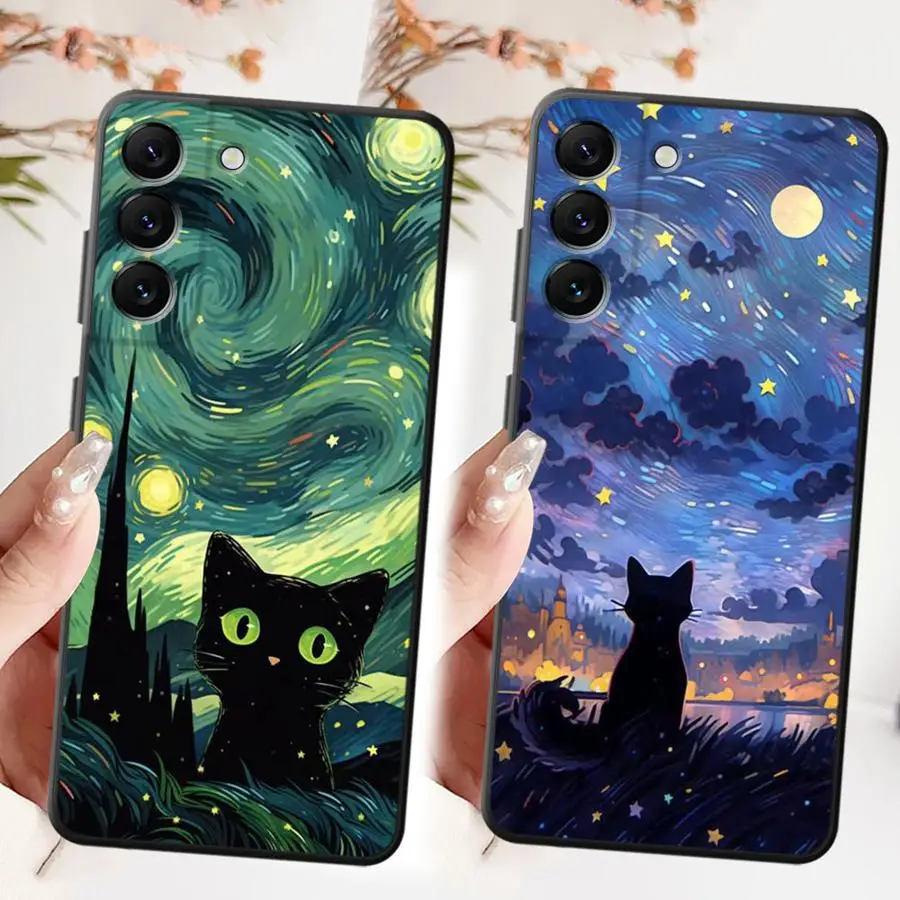 Van Gogh Art Cat Ca…