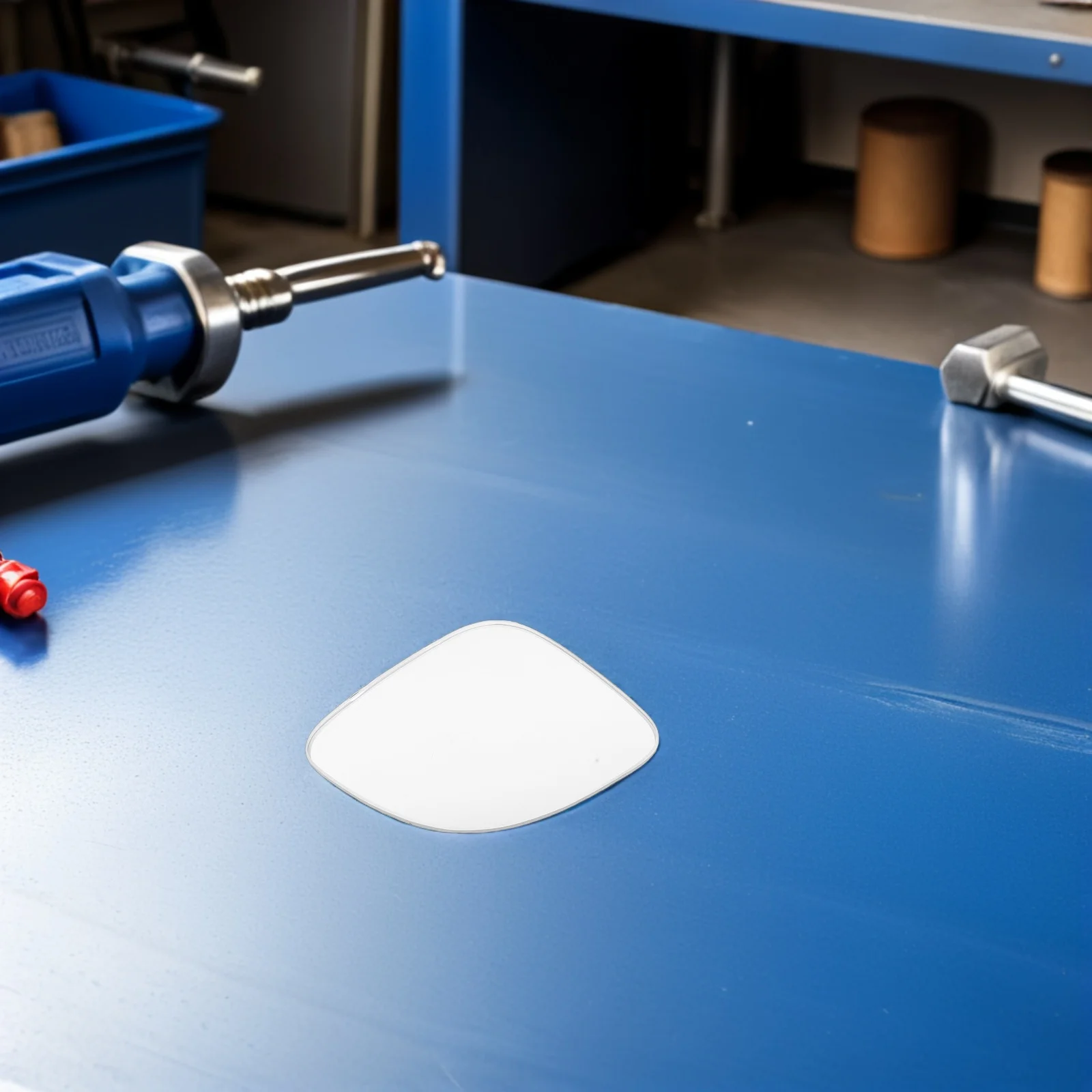 

2Pcs Rear View Mirror Small Round Mirror Fan Shape Wide Angle Blind Spot Detection Frameless Convex Glass for Suv Truck Car