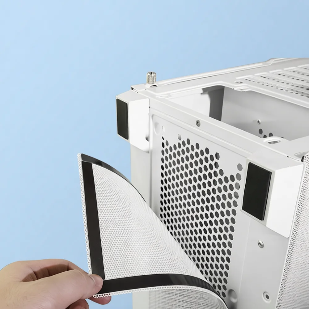 DIY Computer Case Dustproof Filter Magnetic PVC Mesh Vent Guard Cooling Screen Cover For Desktop Chassis Airflow Kit