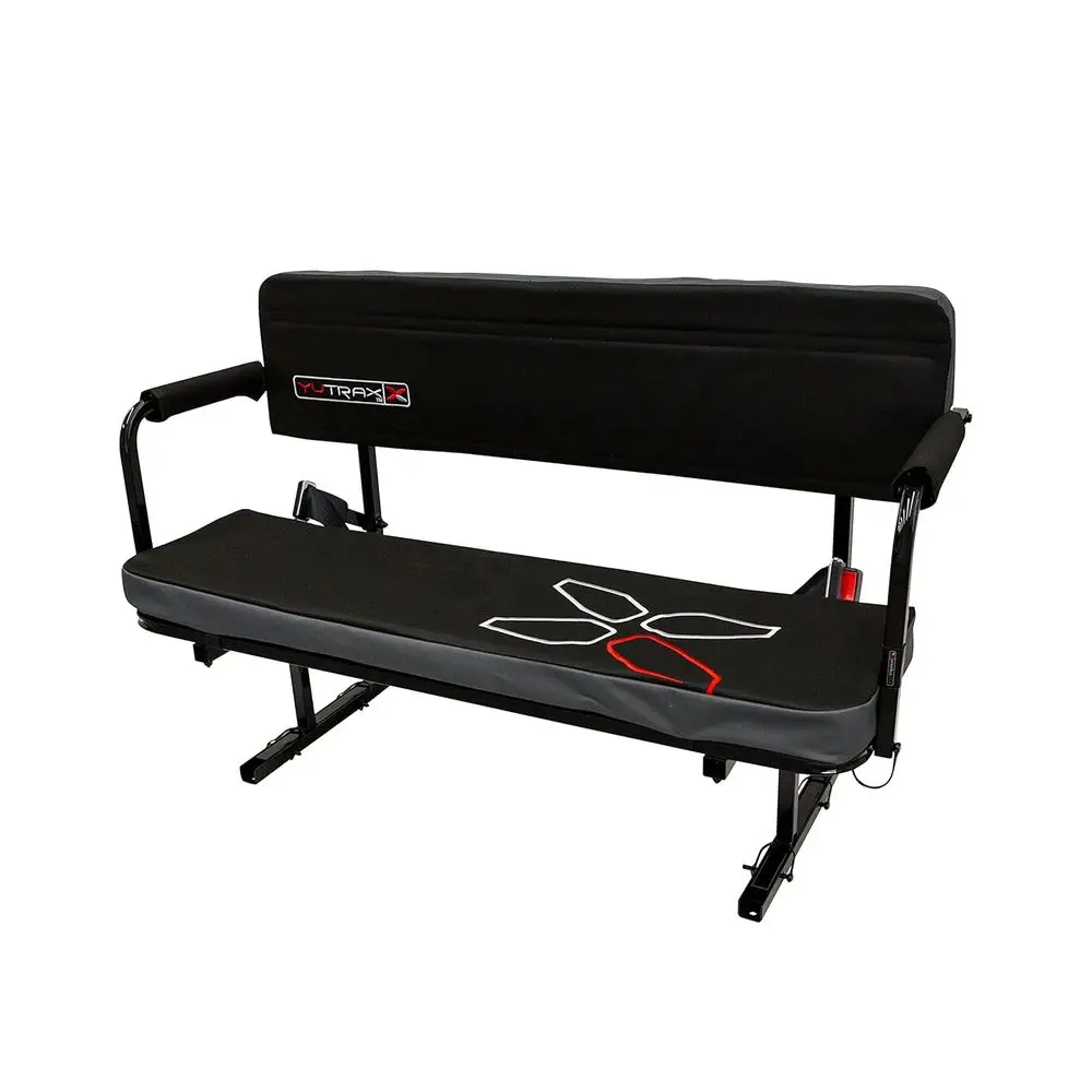 ® Universal Mount UTV Jump Seat, UTV Accessory, Increase Seating Capacity, Heavy-Duty Steel Frame, Padded Seat & Backrest, Seat