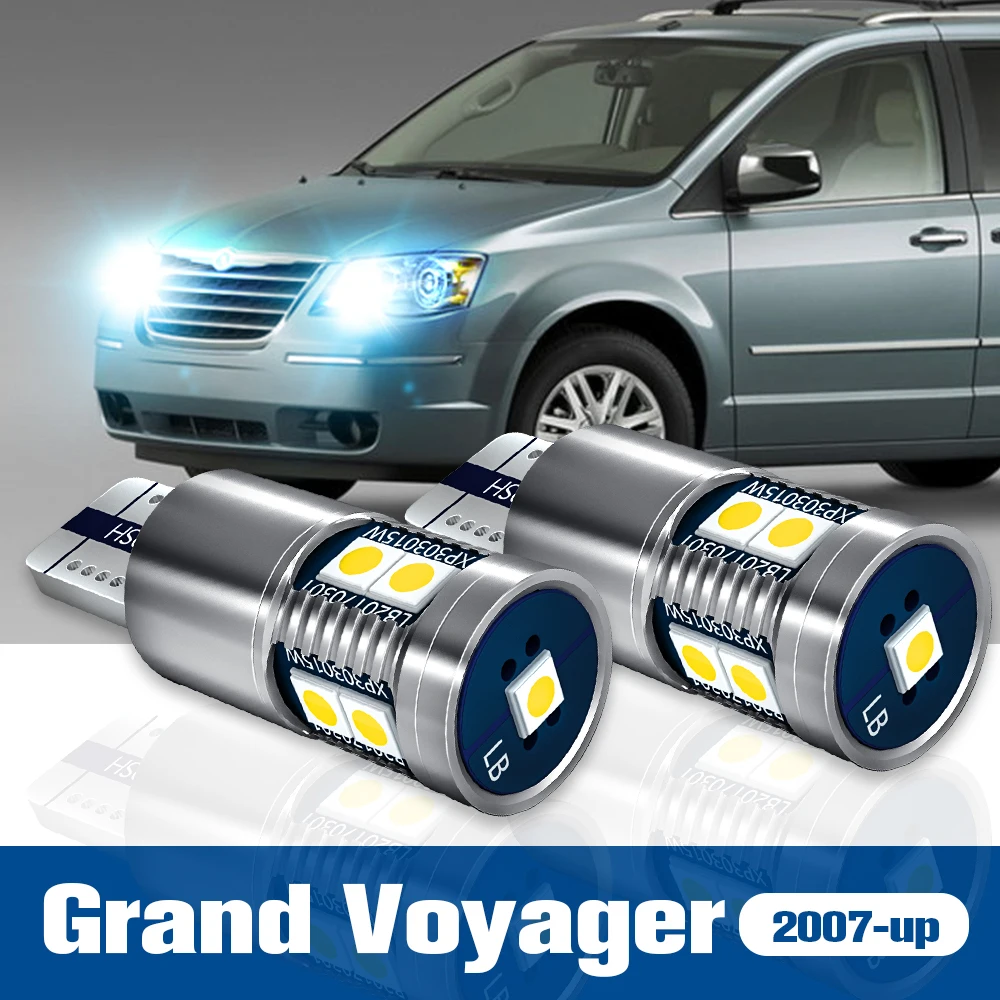 

2pcs LED Clearance Light Bulb Parking Lamp Accessories Canbus For Chrysler Grand Voyager 2007 2008 2009