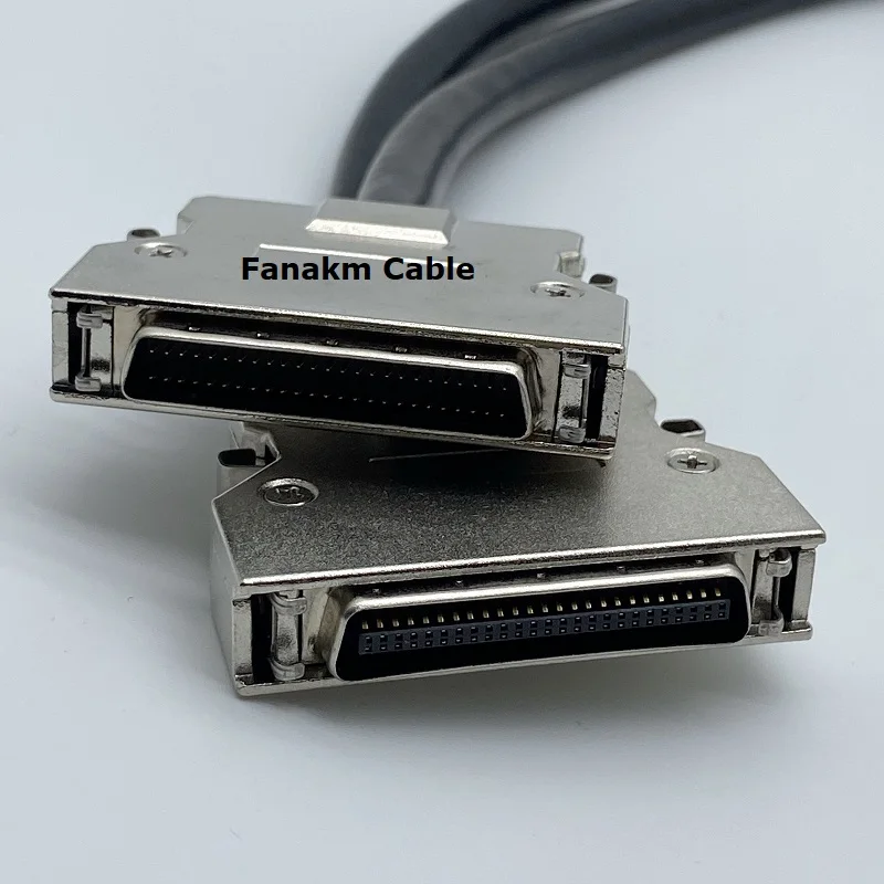 SCSI-II HPDB50 Male To HPCN50 Male DB50 To CN50 M/M SCSI Cable 1.8 Meters