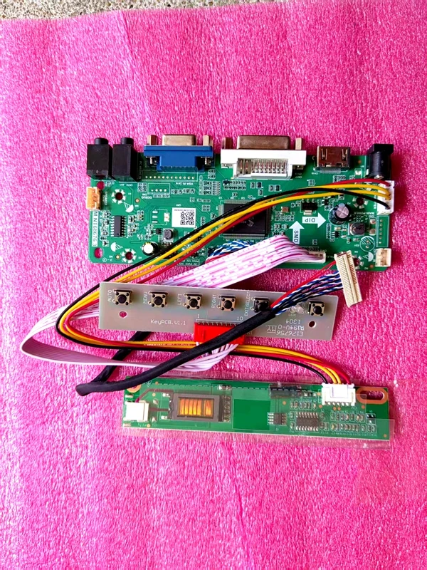 Control Board Monitor Kit for LTN141W1-L03 L04 LP141WX1-TL01 TL02/TL03/TL04/TL06 HDMI+DVI+VGA LCD screen Controller Board Driver