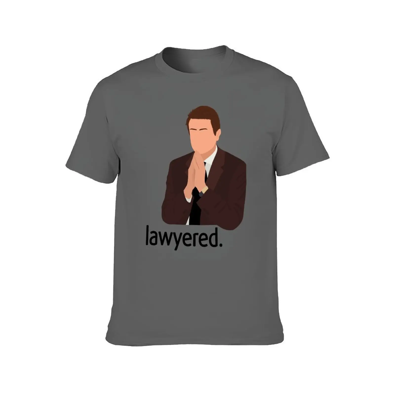 How I Met Your Mother Marshall Eriksen Lawyered T-Shirt cotton graphic tees basketball graphic tees mens designer clothes