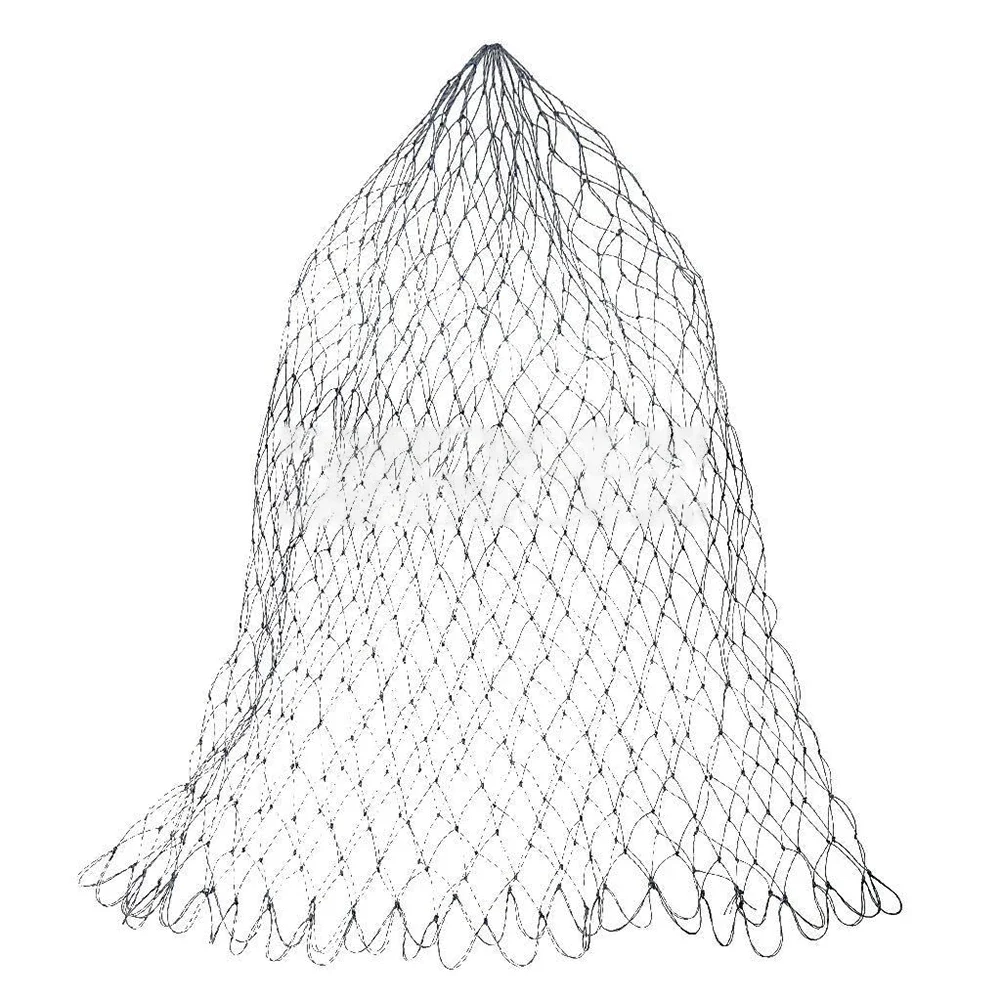 Nylon Fishing Tackle Collapsible Mesh Net 3 Sizes Folding Dip Fish Net