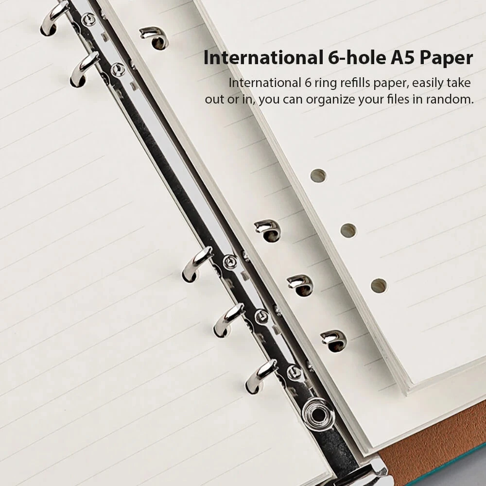 50pcs Drawing Notepad Erasable Notebook Digital Inner Paper Refill Diary DIY for PU A5 Planner School Office Supplies