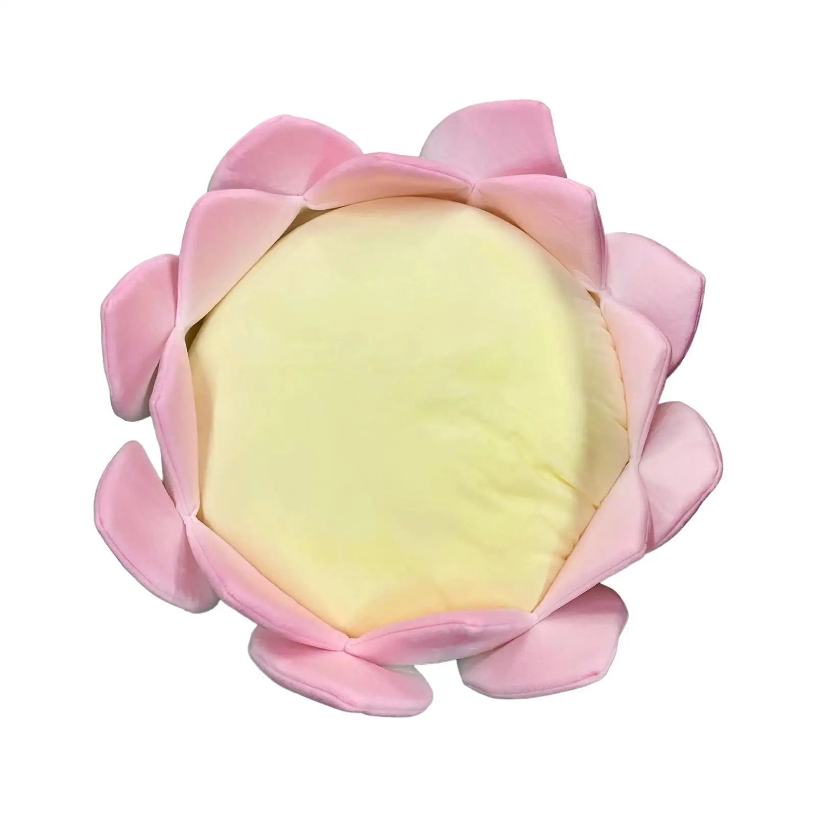 Lotus Flower Shaped Cushion, Seating Cushion Home Room Decor Cute Tatami Floor Mat Seat Cushion Soft Floor Pillow for Party,