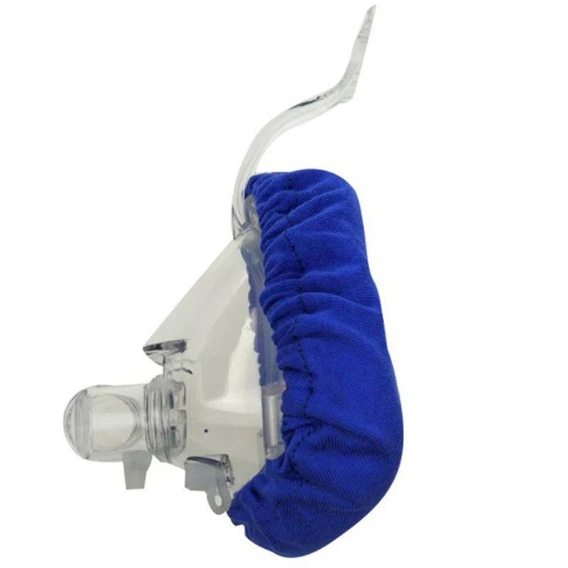 Fodere per maschere CPAP coperture Comfort in tessuto riutilizzabili riducono le perdite d\'aria irritazione della pelle