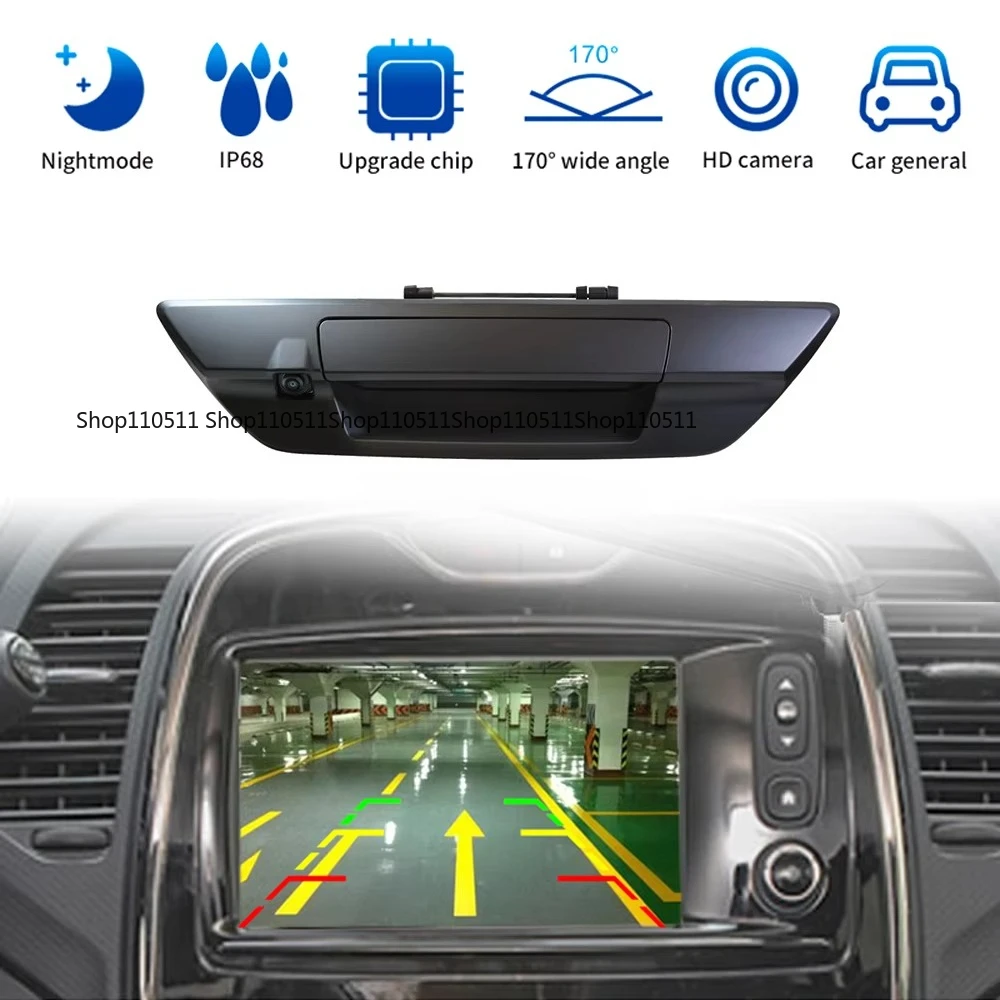 600TVL high definition Hilux tailgate handle reversing reversing camera for Toyota pickup trucks