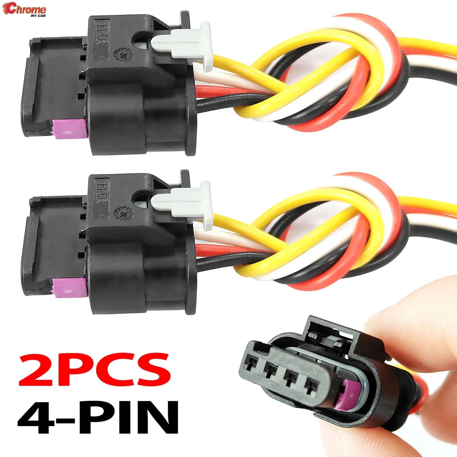 

Пара для Audi A3 A4 A5 A6 Q2 Q3 Q5 TT Map Датчик тормоза Датчик давления на впуске 4-контактный разъем Жгут проводов 4H0973704 4F0973704