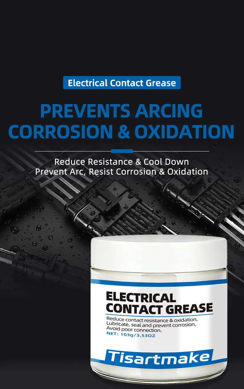 100g Elektrisches Kontaktfett Leitfähige Paste Elektrizitäts-Compound-Fett für Niedrigen Widerstandswert für Haushaltsgeräte – Detail 2