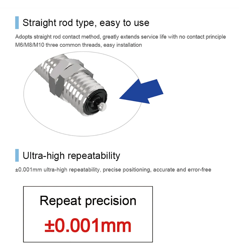 Senpum Positioning Device Precise Positioning Precision Contact Sensor for Origin Positioning