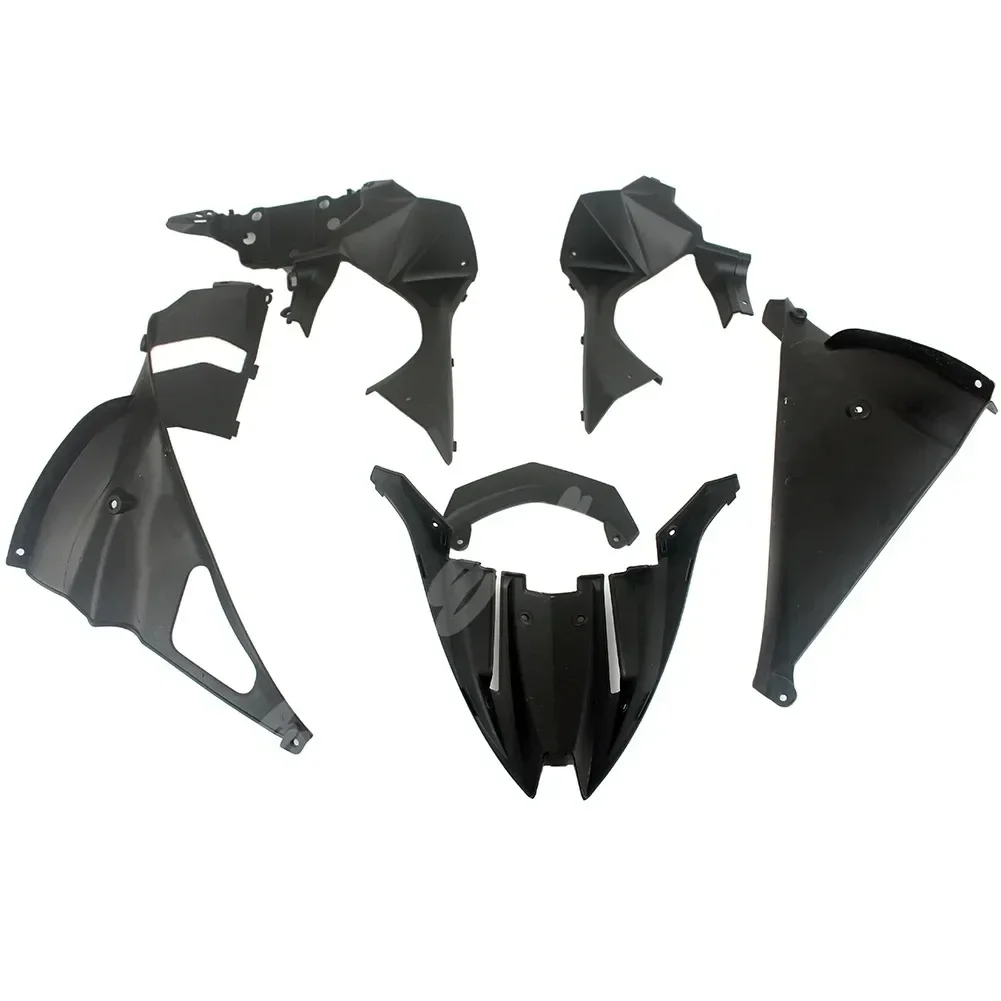 Motorcycle Raw Black Fairing Inner Covers kit Little Picese fit For Kawasaki Ninja 650 ER6F 2012-2016