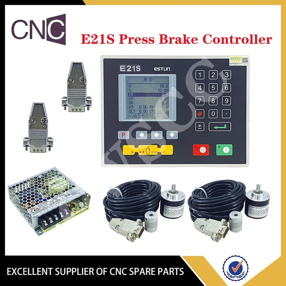 ESTUN E21S shearing machine controller digital display control panel CNC operating system positioning control 75W24 power supply