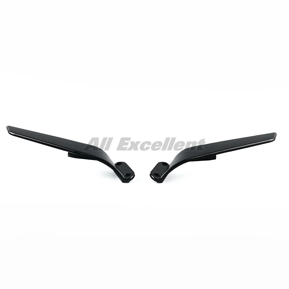 

Motorcycle CNC Aluminum Swivel Wind Wing Rearview For Ninja 400 2018-2024 Ninja 650 2018-2022 ZX6R ZX-636 ZX-4R