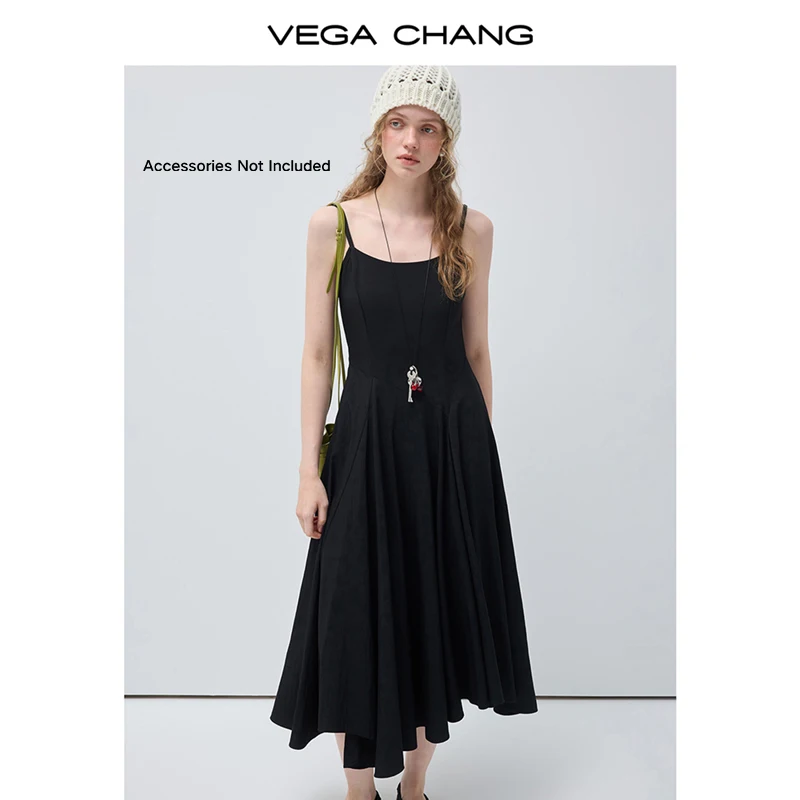 

Новое женское платье Vega Chang на весну и осень с завязками на талии, простое и элегантное.
