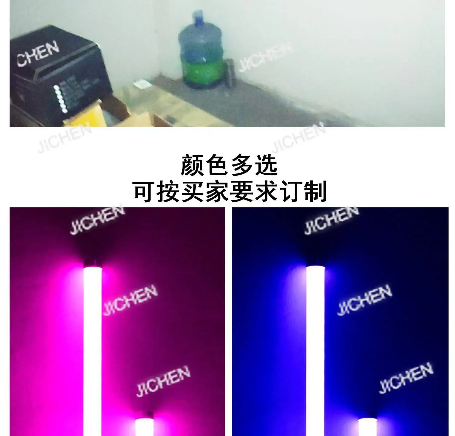 

Genopladelig farvet lysendeluattestav, blçãoende danseknap,embaliisk LED-lys болезня, danselys боле