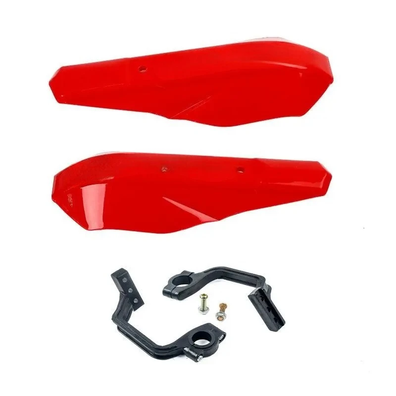 Para ktm honda yamaha suzuki pit bicicleta da universal motocicleta mão guardas lidar com protetor handguard guiador pro — zdjęcie 3