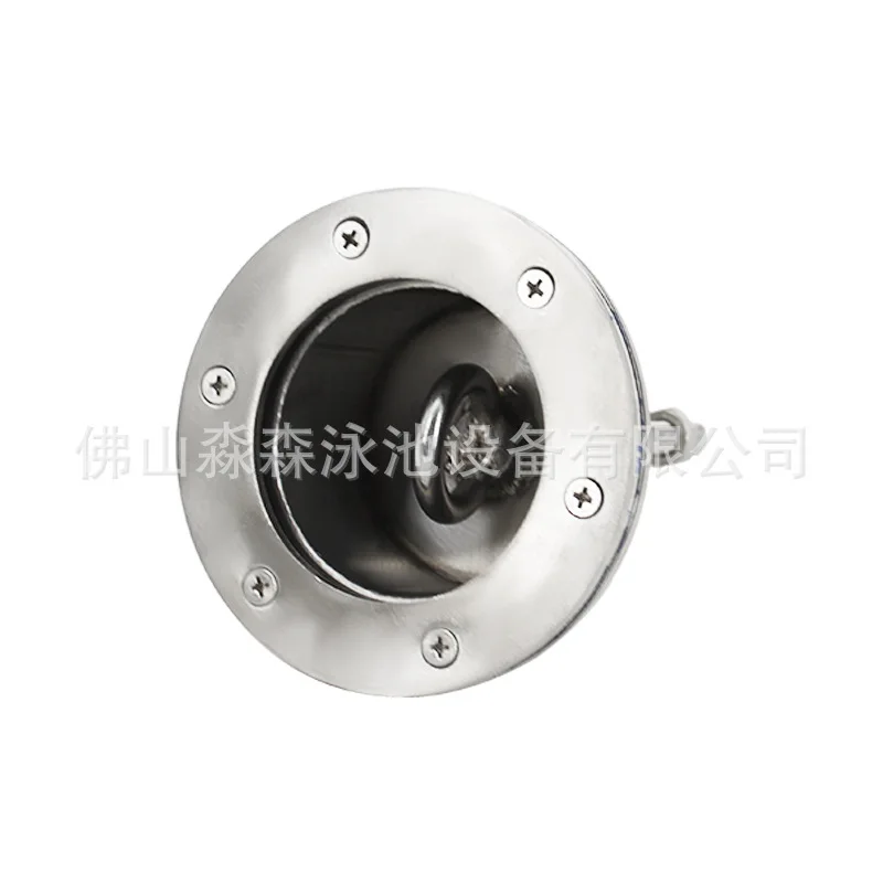 Stainless Steel Lane Line Mounting Base, Pool Water Dividing Line Connection Accessory for Swimming Pool