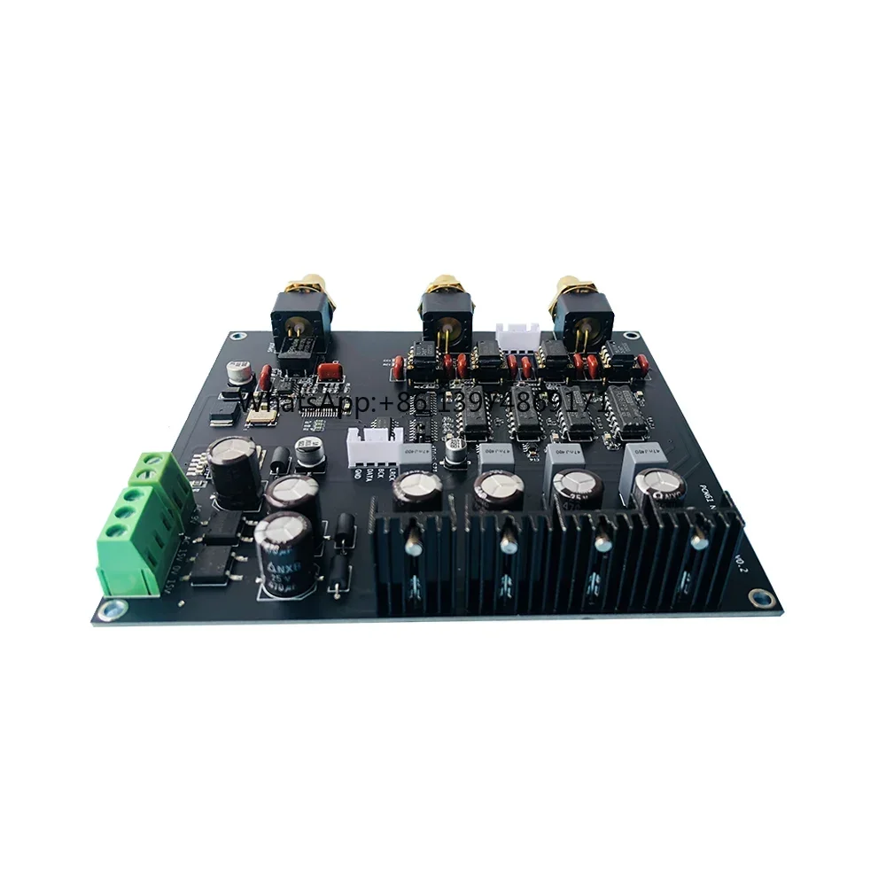 Nvarcher R2R DAC PCM61 Four Parallel Differential Design Black Glue Style Decoding Board