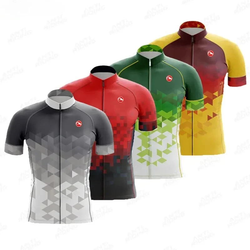 

2026 Men Road Bike Cycling Jersey MTB Maillot Bike Shirt Downhill Jersey High Quality Pro Team Tricota Mountain Bicycle Clothing