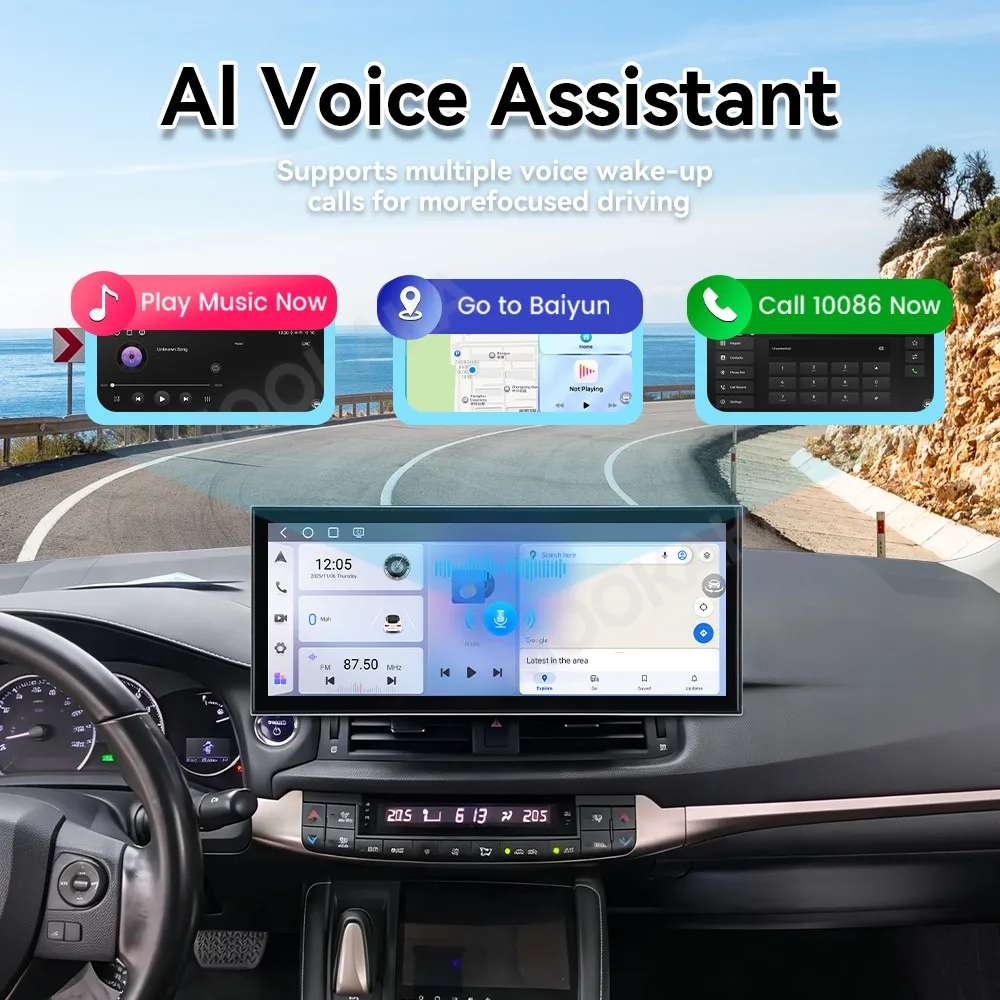 Qualcomm Android 15 Radio For LEXUS CT200H 2011~2018 15.8 IN Carplay Multimedia Player Navigation Car Stereo Receiver Head Unit