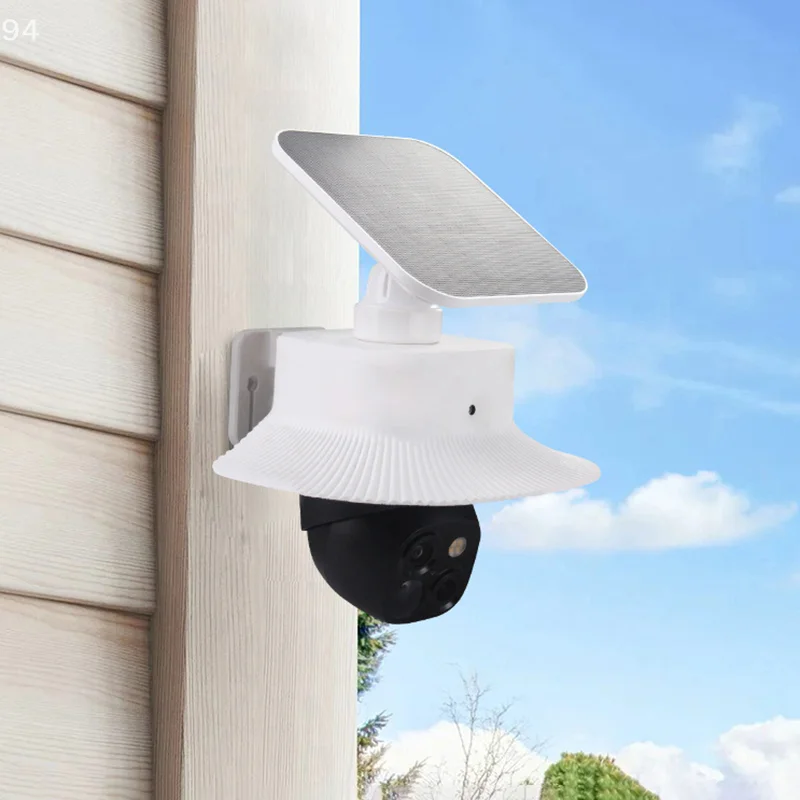 Weatherproof Cover For Eufy S340 Protection Against Rain Sun ABS White 17*13*4.5cm Weather Proof Cover Consumer Electronics