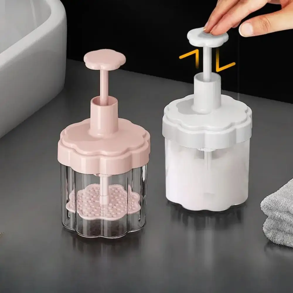 Cleaner Tool Manual Foam Maker Rich Cream Foamer Whipped Bottlel Foam Whip Maker Portable Flower Shape Foam Cup Skin Care