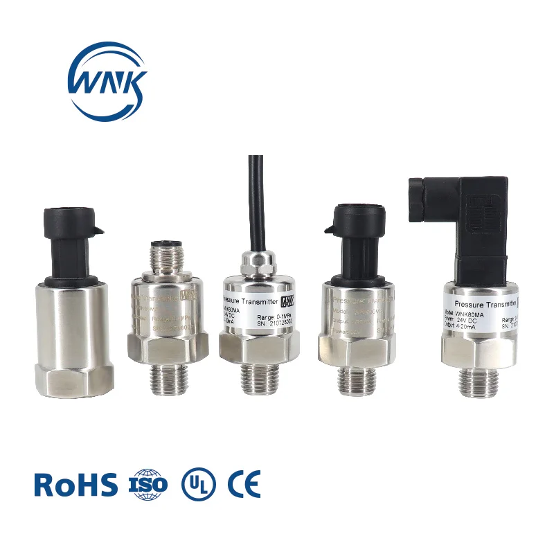 WNK Low Cost 4-20mA 0.5-4.5V Vacuum Pressure Sensor Transducer for Air