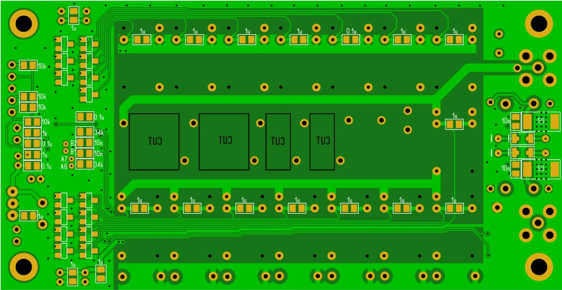 ATU-100 ATU100 1.8-50 ميجا هرتز لتقوم بها بنفسك أطقم موالف هوائي تلقائي بواسطة N7DDC 7x7 مع البرامج الثابتة #4