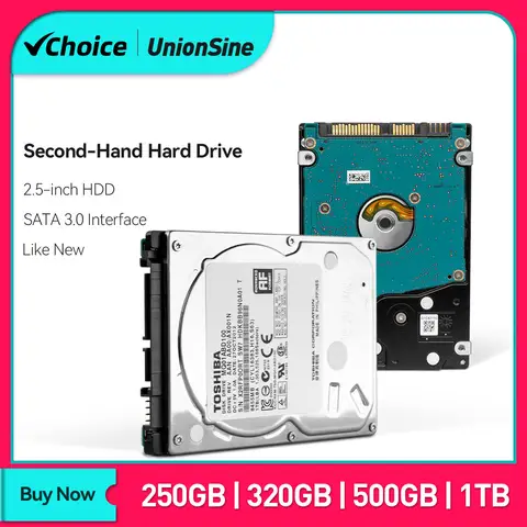 Used 2.5" SATA3 HDD laptop Notebook Internal 1TB 250GB 320GB 500GB HDD Hard Disk Hard Drive 5400-7200RPM disco duro interno