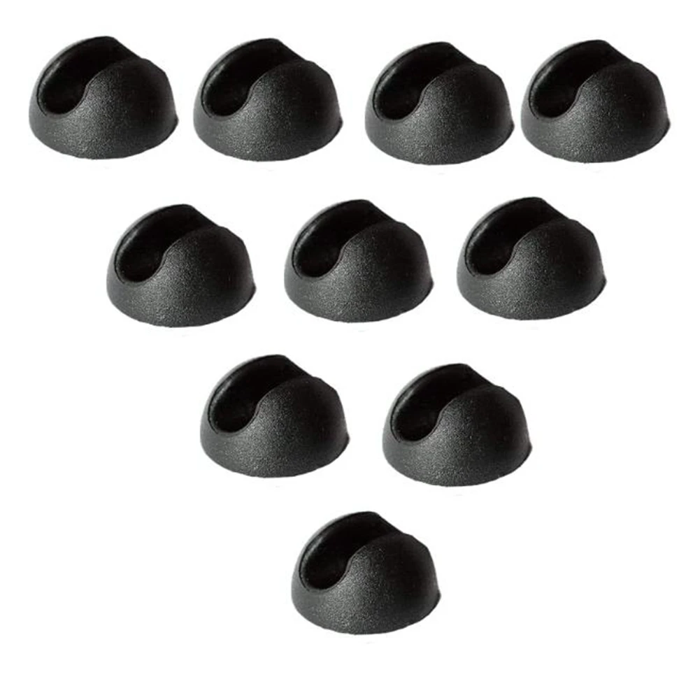 A23E-10 PCS Hairpin Leg Protector Feet Metal Coffee Table Leg Feet For 10-12Mm Hairpin Table Legs DIY Furniture Supplies