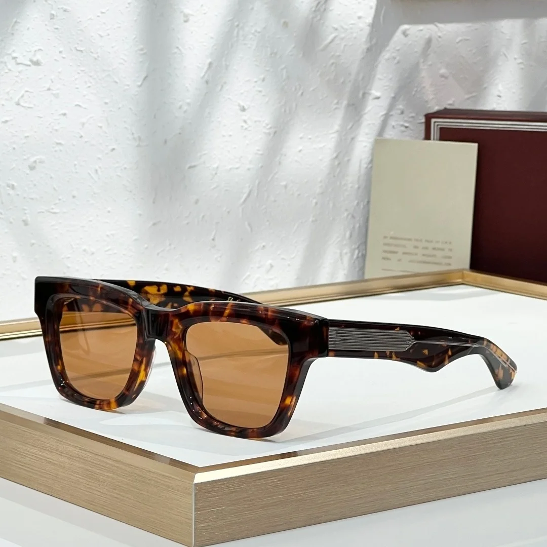 JM TORRANCE 50-22 Top Quality Mens Sunglasses for Women Classic Punk Luxury Acetate UV400 Designer Sunglasses With Box