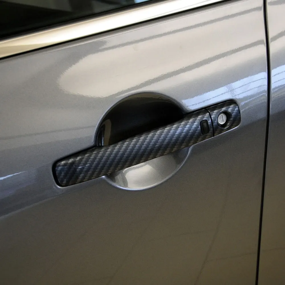

4PCS/Set For Infinity G25 G37 2008 2009 2010 2012 2013 Car Exterior Door Handle Doors Bowl Carbon Fiber Texture Cover Trim