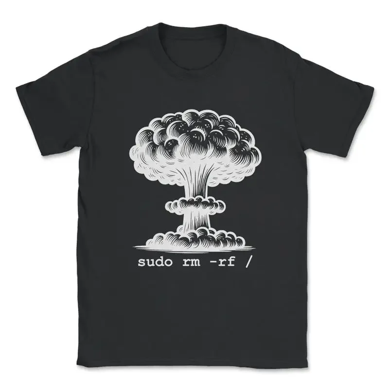 Linux Funny Command Sudo RM RF for T Shirt