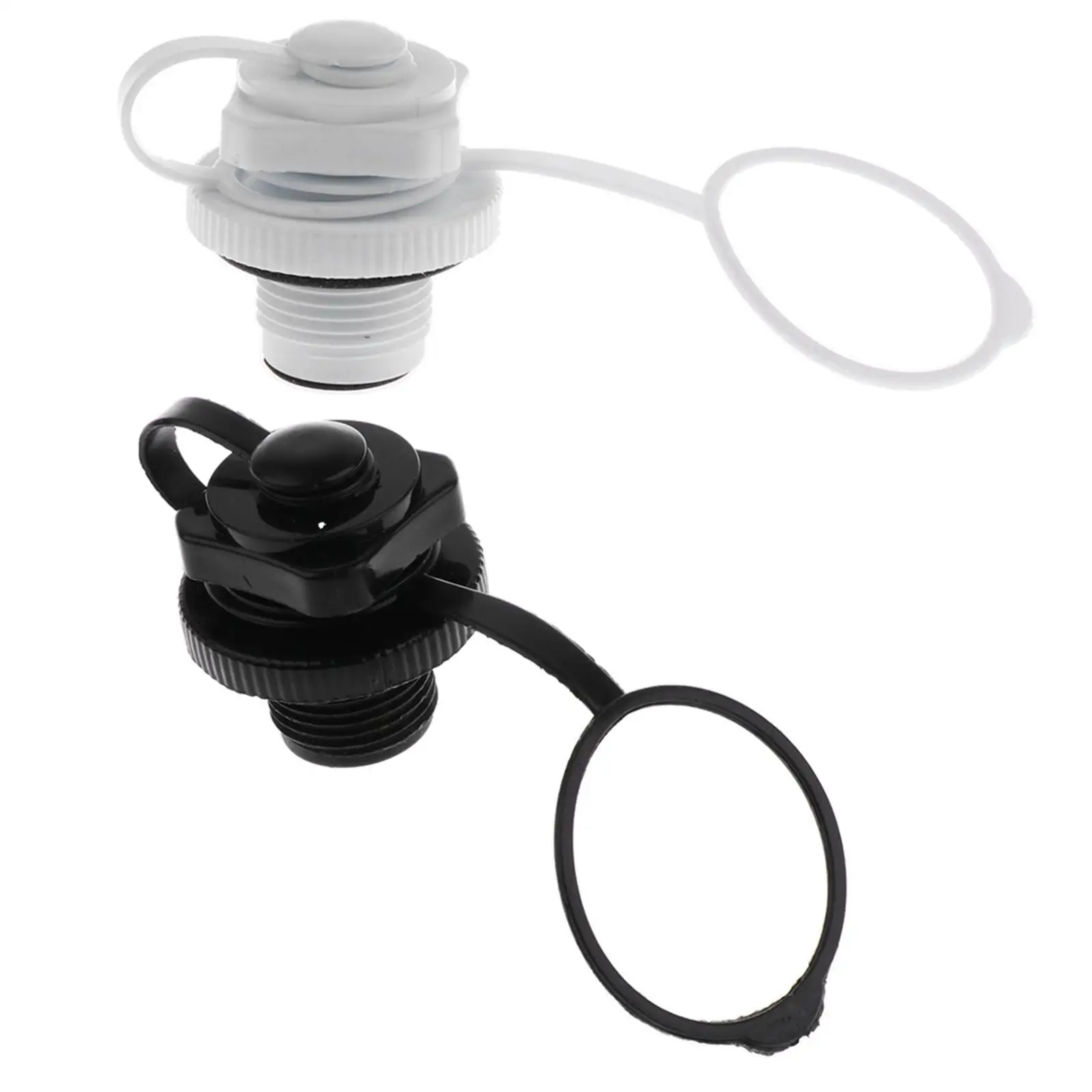 Plastic Screw Air Valve Inflatable Cap Replacement for Inflatable Boats Pool Rafts Rubber Canoe