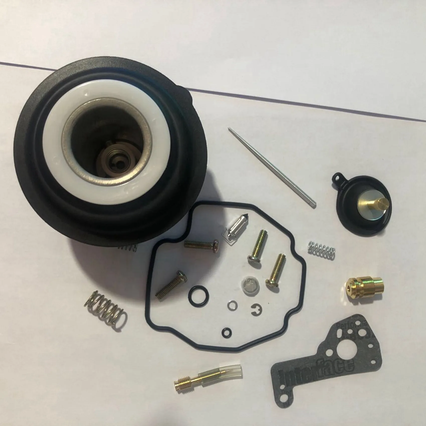4 conjunto para virago xv535 1990-2001 xv 535 kit de reparo do carburador da motocicleta êmbolo diafragma junta-AS55