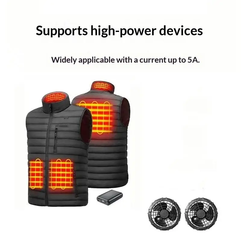 Type C To DC Power Boost Cable 5V/9V/12V/15V/20V Boost Line 8 Adapters USB C To DC Jack Connector Fast Charging For Wifi Router