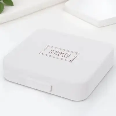 

Feminine Product Case Compact Sanitary Napkin Container for Women Multi-Purpose Holder for Pads Tampons