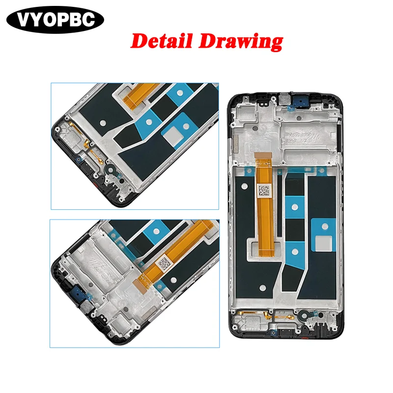 Mobile Phone Original LCD Display With Frame Touch Screen 6.52\