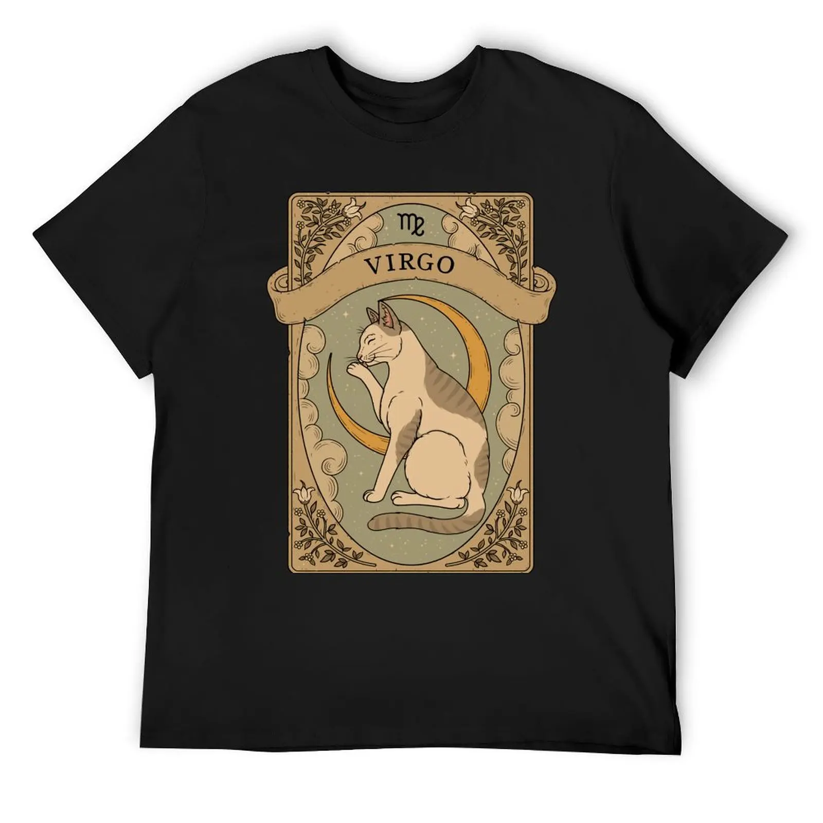 

Virgo - Cats Astrology T-Shirt quick drying anime stuff blanks slim fit t shirts for men