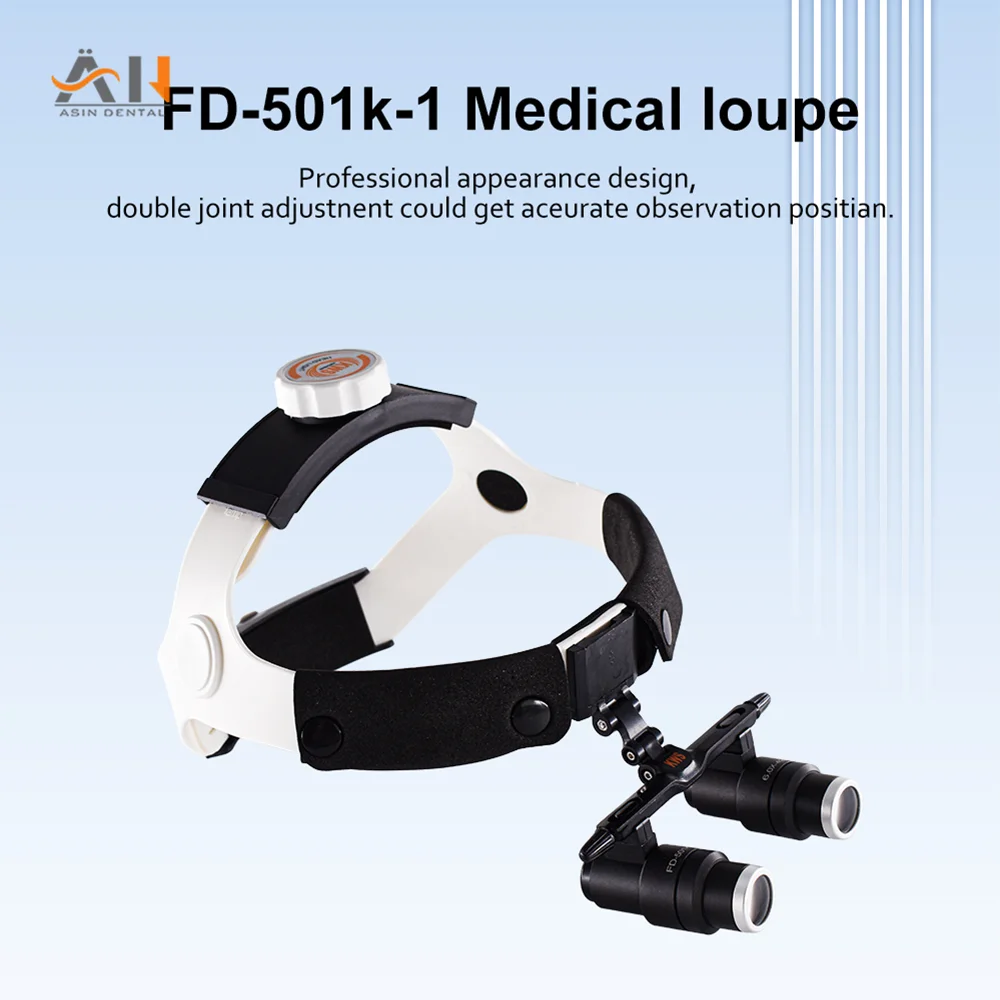 

4X 5X 6X Dental Loupe Original KWS FD-501K Medical Surgical Dentist Loupe Magnifier Dental Magnifying Glasses Loupes Surgical