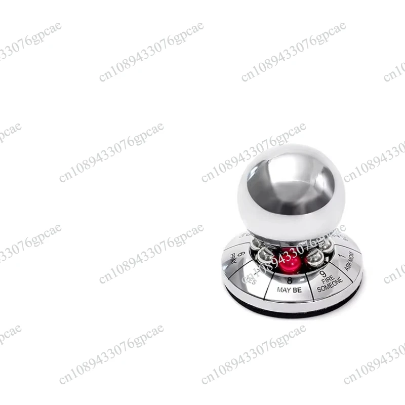 Zinc alloy rotating metal creative spherical ornament, home ornament crafts
