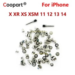 1set Full MainBorad Screw Set for iPhone 11 12 13 Pro Max Mini X XR XS Complete Screws Inner Kits Replacement Parts