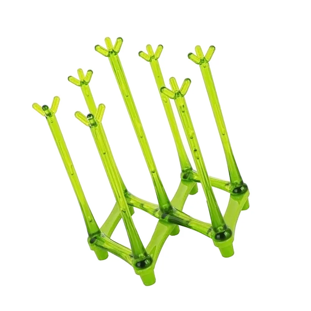 

Folding Drain Cup Holder Food Grade PP Retractable Plastic Cups Drying Rack Kitchen Storage Organizer Bottle Display