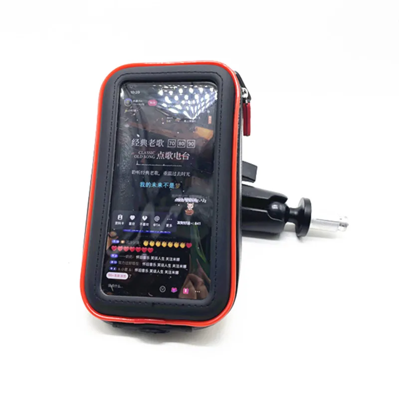 للماء حقيبة دراجة نارية حامل الهاتف دراجة دراجة المقود دعم موتو جبل بطاقة فتحات لهوندا F5 CBR650F VFR1200