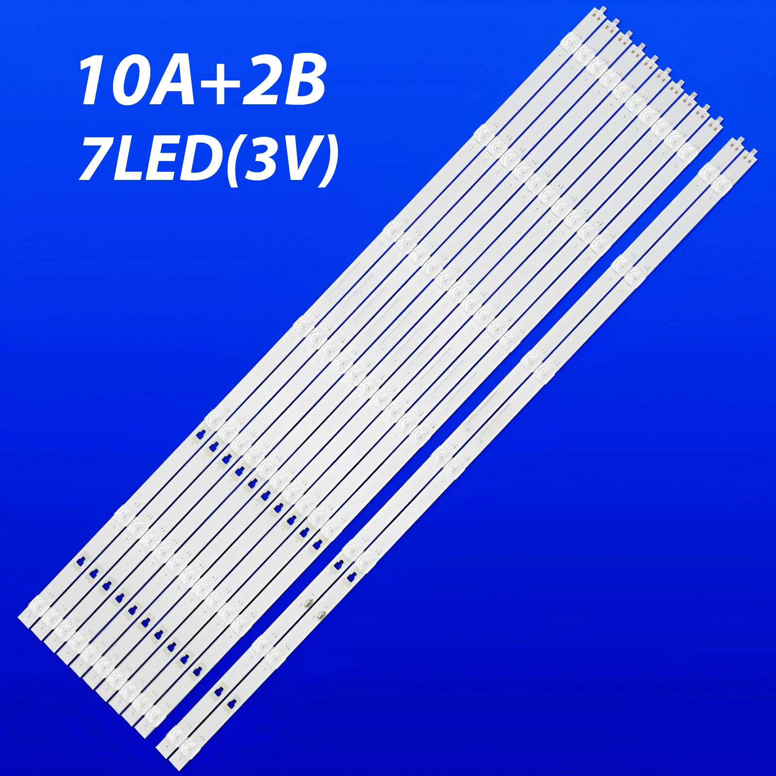 

12PCS/set LED Strip For WESTINGHOUSE WR75UT4210 ONN 100044717 30375007007 LED75D07A-ZC66AG-06 LED75D07B-ZC66AG-06